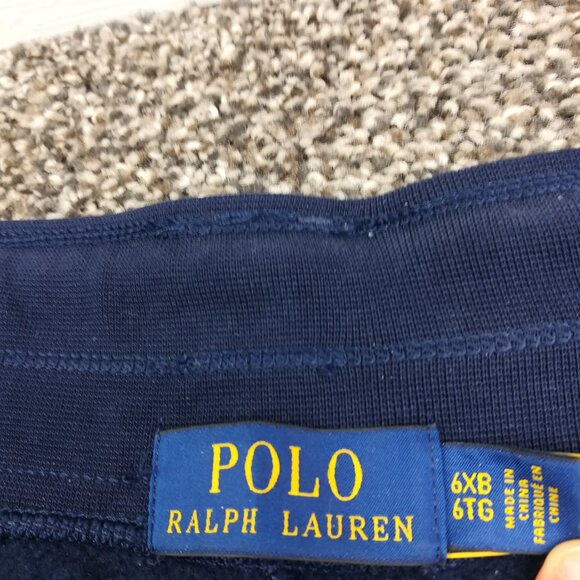 Polo Ralph Lauren Sweatpants Mens 6XB Fleece Joggers Navy Blue - Picture 4 of 10